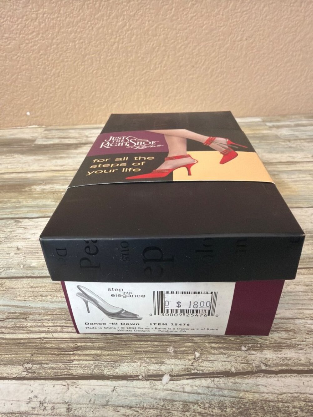 Just The Right Shoe Raine 2004 Dance Til Dawn Mini Shoe Used w/ Box COA #25476 - Picture 12 of 12
